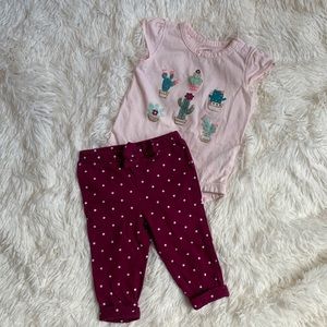 Carter’s Baby Girl Cactus Set